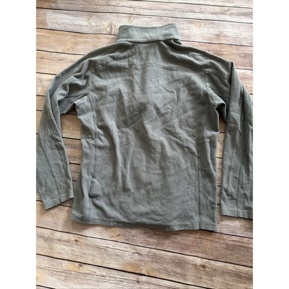 The North Face 1/4-zip quarter zip fleece Asphalt Grey Heather Boys Large 14/16 - Picture 6 of 6